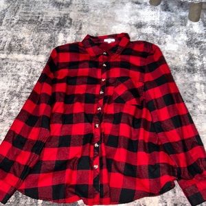 Red and Black Flannel Women’s